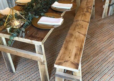 2m Wooden Table